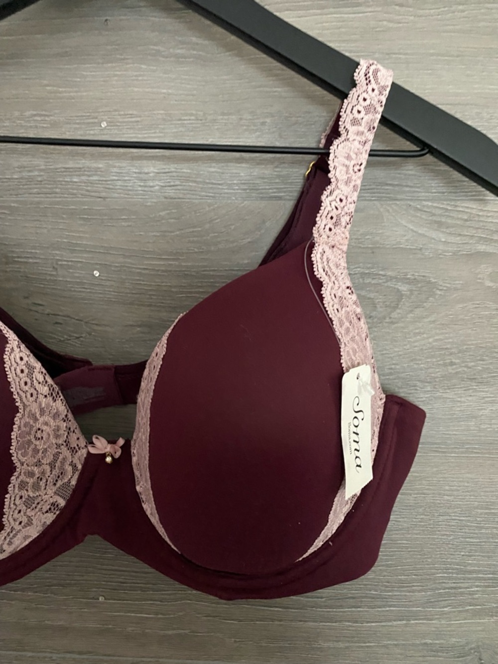 Soma Embraceable Full Coverage Lace Trim Bra NWT - Picture 2 of 5